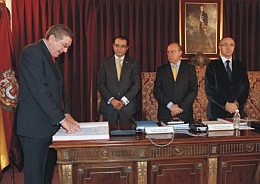 Toma de posesión del nuevo diputado provincial del PP Alfredo Gutiérrez Navas